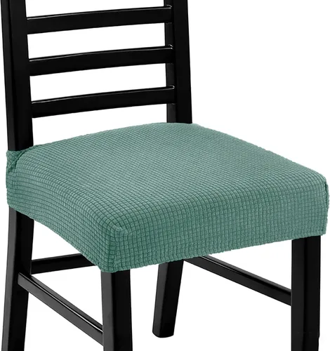 Vista 16 de Fundas para sillas de comedor, fundas lavables para sillas de comedor, fundas elásticas para sillas de comedor, fundas de asiento elásticas