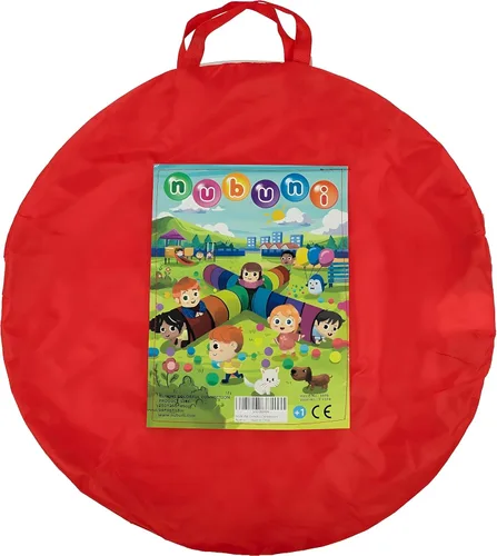Vista 6 de Túnel XXL para niños de 98 pulgadas Tienda de campaña de túnel para niños pequeños 4 túneles de juego para niños Túnel de arrastre desplegable