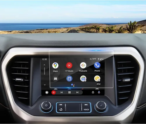 Vista 10 de Protector de pantalla de tablero Acadia 2024 2025 para GMC Acadia (Elevation/AT4/Denali) tablero de 11 pulgadas, vidrio templado 9H 2025, accesorios