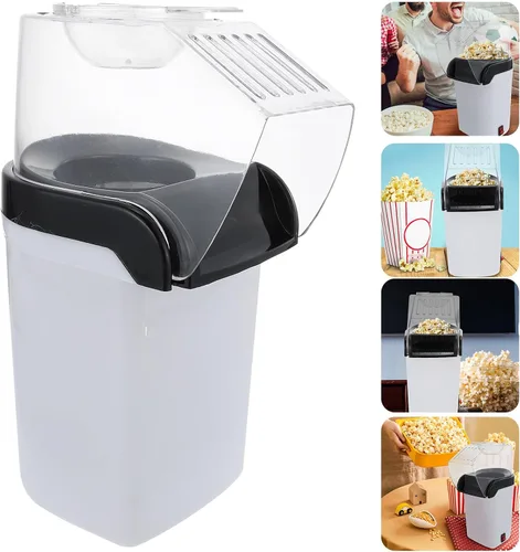 Vista 3 de Automatic Small Popcorn Machine 110v Home Popcorn Maker Abs Plastic Compact Design for Kitchen Use with US Plug