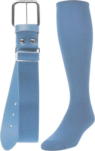 Vista 14 de TCK Combo de calcetines y cinturón de béisbol o sóftbol, tallas para jóvenes y adultos para niños y niñas, hombres y mujeres