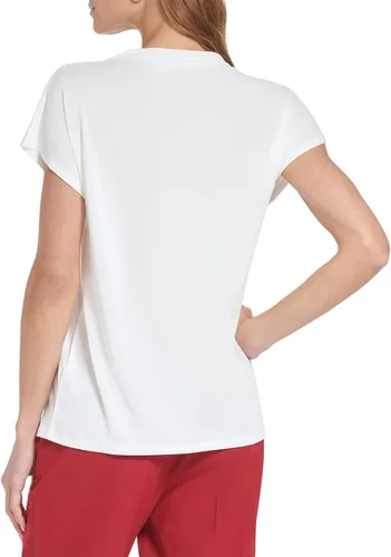 Vista 4 de Calvin Klein Women's Pull on Wear to Work Suits Knit Top