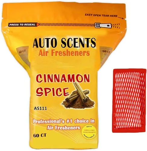 Vista 4 de Almohadillas ambientadoras profesionales de aroma a cereza silvestre – Eliminadores de olores resistentes para automóviles, hogares, casas rodantes