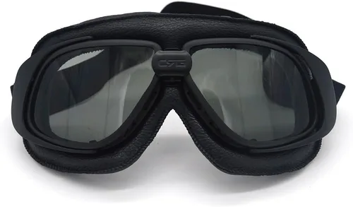 Vista 13 de Gafas vintage retro estilo piloto motocicleta Cruiser Scooter