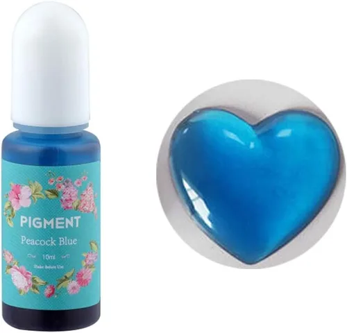 Vista 22 de Mezcla de resina epoxi UV de 0.3 fl oz, pigmento líquido, pigmento de resina colorante, secado rápido, manualidades, herramientas de fabricación
