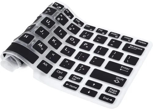 Vista 2 de CaseBuy Funda de teclado para Dell Latitude 5480 5490 5491 7490 7480 14 pulgadas portátil, Dell 3340 E3340 E5490 E5491 E5450 E5470 E5470 E7470 E7480