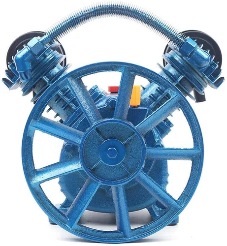 Vista 4 de Munsinn 2HP 115PSI doble cilindro V-tipo compresor de aire bomba bomba herramientas de aire 1.5KW