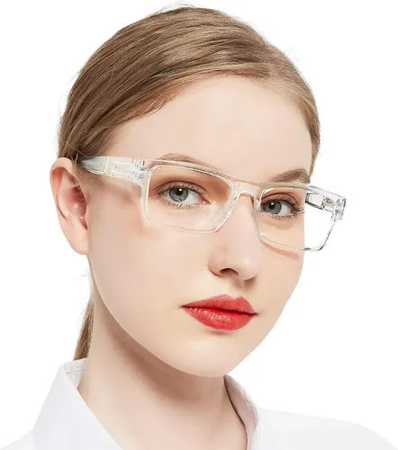 Vista 11 de OCCI CHIARI Gafas de lectura para mujer TR90 lector para hombres 1.0 1.25 1.5 1.75 2.0 2.25 2.5 2.75 3.0 3.5 4.0 5.0 6.0 (azul, 100)