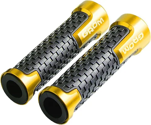 Vista 3 de Agarraderas de manillar de motocicleta GROM Accesorios de motocicleta Manillar Manillar Bar Perillas de agarre extremos para GROM MSX125 2014 2015