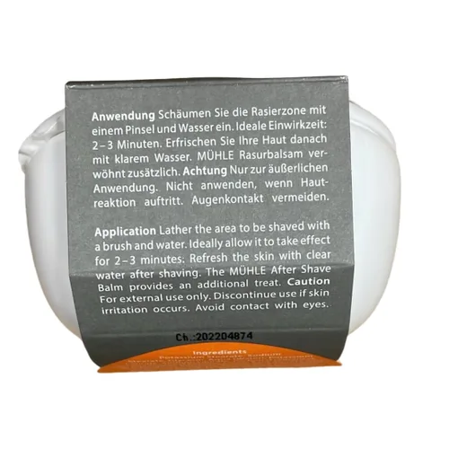 Vista 3 de MÜHLE SHAVE CARE - Plato de porcelana con jabón de afeitar de espino cerval de mar 2.29 oz