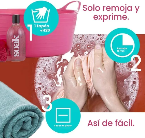 Vista 5 de Soak, Celebration, Enjuague de lavado S07–6G, 12 oz