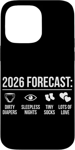 Vista 21 de Funny New Parents Future Mom Dad to Be 2026 Expecting Couple Case for iPhone 17