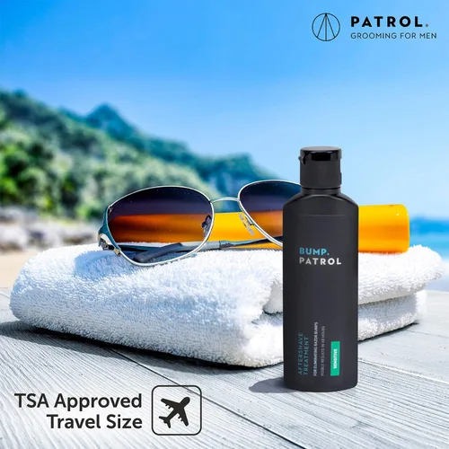 Vista 6 de Bump Patrol Sérum de Tratamiento Post-Afeitado Fuerza Sensible – Bloqueador de Granos de Afeitado y Tratamiento para Vellos Encarnados para Hombres