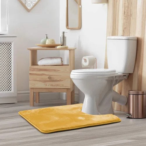 Vista 91 de Clara Clark Alfombra de Baño 24" x 17" - Alfombras de Baño, Tapete de Baño de Espuma Viscoelástica, Afelpado, Acogedor, Ultra Suave, Antideslizante
