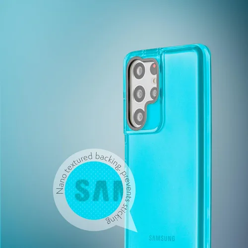 Vista 5 de SteepLab Funda de barrera para Samsung Galaxy S21 Ultra (pantalla de 6.8 pulgadas), funda absorbente de impactos con protección completa contra