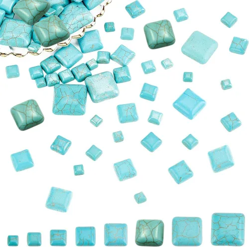 Vista 17 de arricraft Piedra preciosa turquesa sintética, Plástico Piedra