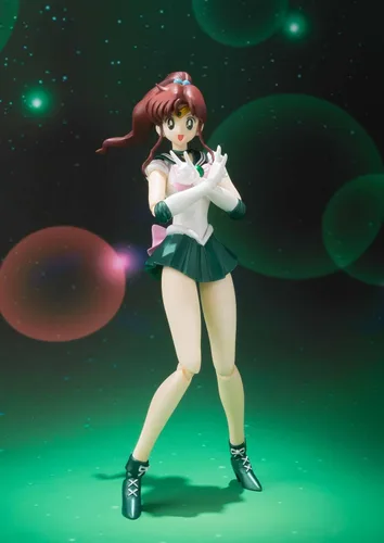 Vista 4 de Tamashii Nations Bandai S.H. Figuarts Sailor Jupiter Sailor Moon Figura de acción