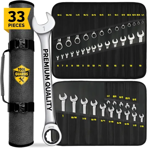 Vista 8 de Llave de 7/16" - Llave de trinquete - Perfil delgado - Llave de trinquete - 100% Garantía de satisfacción de por vida
