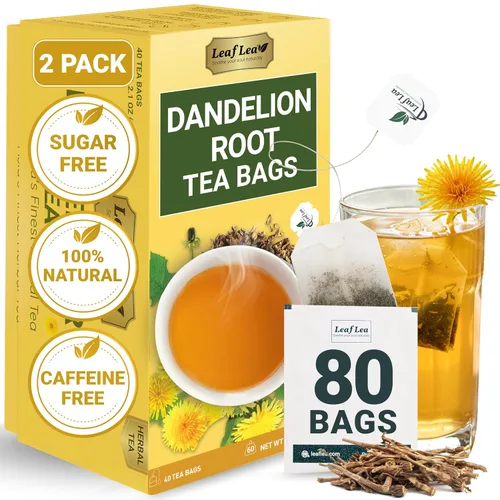 Vista 30 de LeafLea Bolsas de té de melón amargo natural, 40 bolsas de té de hierbas Cundeamor - Té de frutas Melon Amargo Gohyah Apoyo para el bienestar