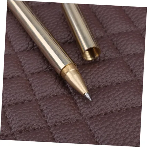 Vista 5 de Operitacx bolígrafos de firma pluma de gel bolígrafos de regalo pluma signo suministros de oficina cilindro de pluma de metal