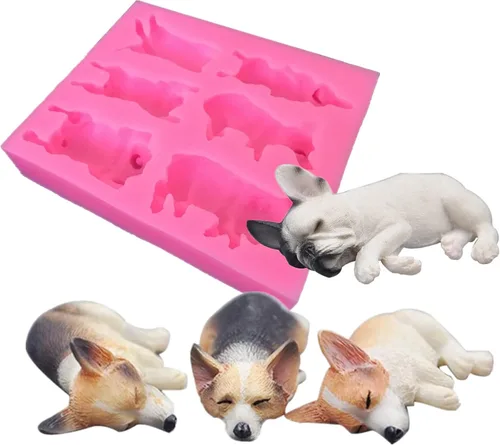 Vista 6 de Molde de fondant para cámara de silicona para pastel de chocolate, molde de caramelo, herramientas de pastelería para hornear, mini molde de jabón
