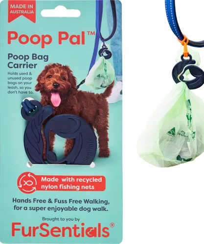 Vista 10 de Soporte para bolsa de excrementos de perro para correa, transportador de bolsas de excremento de perro usado, accesorio manos libres, se fija a