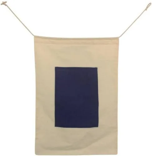 Vista 3 de Hampton Nautical Letra F Bandera de tela náutica del alfabeto, letra S