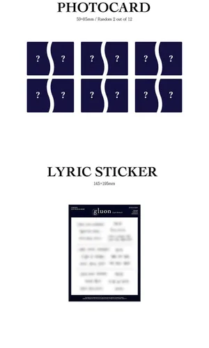 Vista 5 de DAY6 - Event of Day The Book of Us Gluon Nothing Can Tear Us Apart 1st Mini Album Incl CD 80pg Photobook Photocards Sticker Bookmark Folded Poster