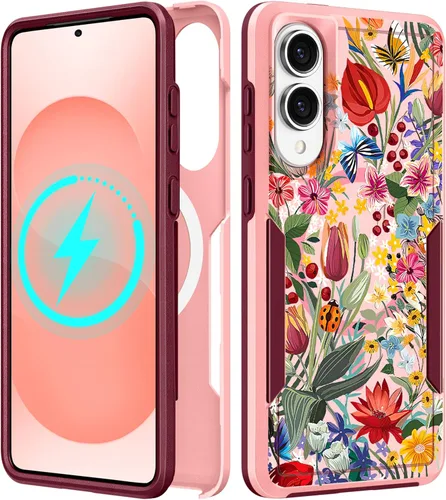 Vista 205 de Funda para Moto G 5G 2024 – Compatible con MagSafe para mujeres y niñas, bonita funda protectora magnética para teléfono, diseño femenino Kawaii