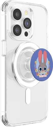 Vista 3 de Disney Zootopia Judy Hopps Retrato PopSockets MagSafe PopGrip para iPhone