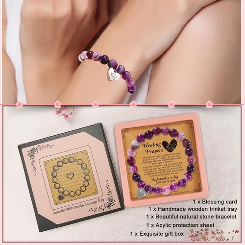 Vista 5 de LEJIAJINW Regalos curativos de aliento para mujeres, regalos de jubilación de agradecimiento para compañera de trabajo, profesora, jefe, mamá
