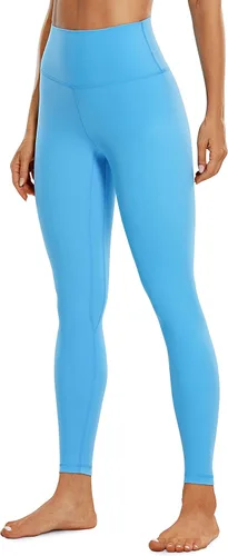 Vista 56 de CRZ YOGA Leggings de entrenamiento para mujer con sensación de desnudez cepillada de 25 pulgadas, pantalones de yoga de compresión de cintura alta