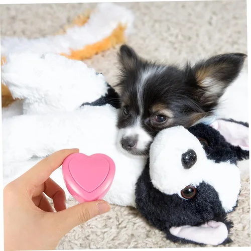 Vista 5 de Abaodam Juguete de latido del corazón para niños y niñas, caja de simulador de latidos de peluche