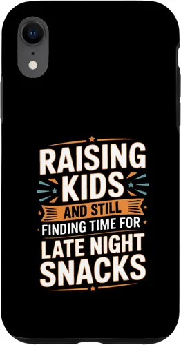 Vista 25 de Raising Kids and Still Finding Time for Late Night Snacks Case for iPhone 17