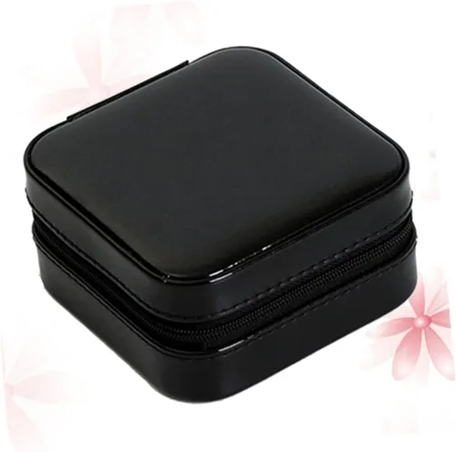 Vista 3 de VOSAREA Box Jewelry Storage Travel Cases Joyero Para Travel Jewlwery Holder Makeup Storage Organizer Pu Leather Jewelry Holder Jewelry Travel