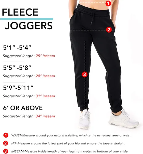 Vista 4 de Yogipace Pantalones deportivos de invierno con forro polar de cintura alta para mujer, pantalones deportivos térmicos y cálidos para invierno