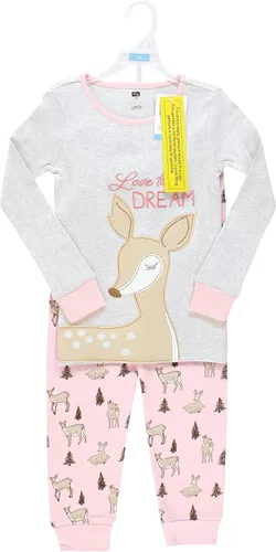 Vista 2 de Hudson Baby Conjunto de pijama de algodón para bebé niña