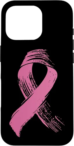 Vista 20 de iPhone 16 Cinta Rosa Cáncer de Mama - Estuche de Concientización sobre el Cáncer de Mama