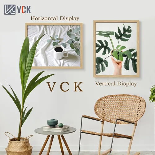Vista 40 de VCK Marcos para póster de madera maciza de 22.375 x 34 pulgadas, marco de fotos A1 negro con montaje en pared, paquete de 3