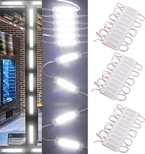 Vista 15 de La serie COB de la luz LED de la ventana delantera de la tienda más brillante con la fuente de alimentación UL más brillante que 5050 5630 5730 2835