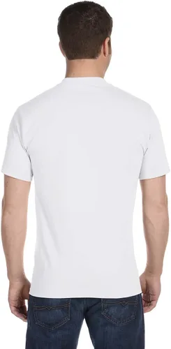 Vista 5 de Hanes Essentials Paquete de camisetas para hombre, camisetas de algodón con cuello redondo, 4 o 6