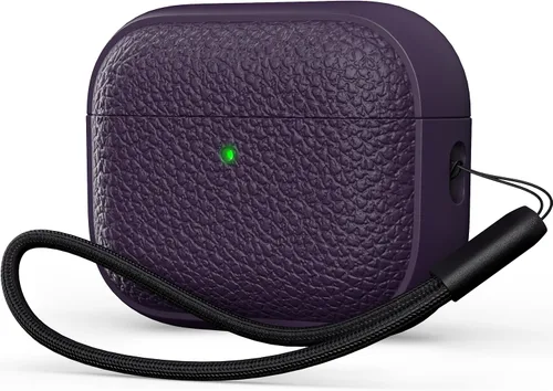 Vista 22 de R-fun Funda para AirPods Pro 3, diseño de consola de juegos de silicona para Apple AirPods Pro de 3ª generación (cable USB-C), con kit limpiador