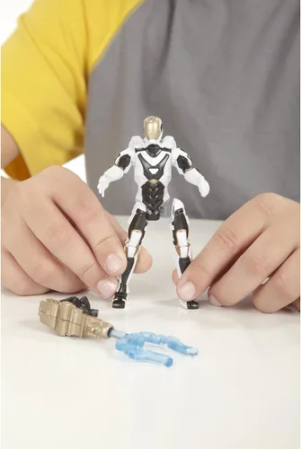 Vista 4 de Marvel Iron Man 3 Avengers Initiative Assemblers Sistema de armadura intercambiable Starboost Iron Man Figura