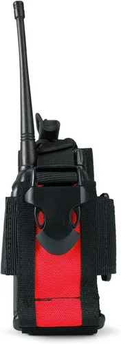Vista 10 de VIPERADE MOLLE Funda de Radio - Funda Universal para Walkie Talkie para Cinturón de Servicio y Chaleco, Soporte de Radio Táctico para Baofeng