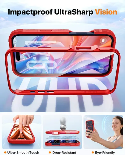 Vista 153 de DIACLARA - Funda transparente compatible con iPhone XR 6.1 pulgadas 2018