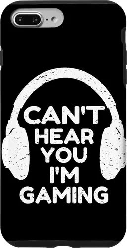 Vista 12 de Gaming Phone Case Gamer Gift Funny Cant Hear You I'm Gaming Case for iPhone 17