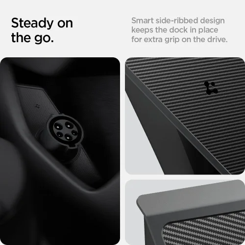 Vista 5 de Spigen J1772 Adaptador de Carga Puerta Dock para Todos los Tesla Model 3