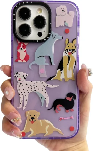 Vista 27 de Funda para iPhone 13, lindo diseño artístico de líneas faciales, diseño kawaii femenino estético patrón de dibujos animados para mujeres, niñas