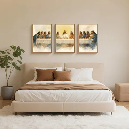 Vista 58 de FWIEXA Juego de Arte de Lienzo Bohemio Enmarcado para Pared, Cuadros Botánicos Verde Salvia Decoración de Pared, Impresiones de Arte de Plantas