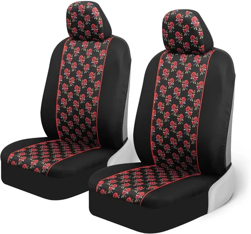 Vista 15 de BDK - Fundas para asientos de automóvil con patrón azteca, juego de 2 fundas para asientos delanteros con estampado geométrico que incluye Aztec